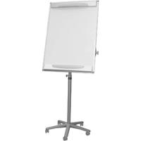 BI-Office Flipchart Mobil 70x100cm grau auf Rollen
