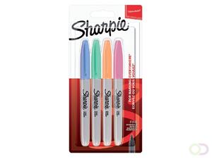 Sharpie Permanentmarker fein Pastellfarben 4 Stück