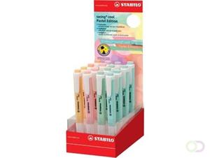 Stabilo markeerstiften Swing, pastel, display van 48 stuks