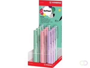 Stabilo vulpen Be Fab, pastel, display van 12 stuks