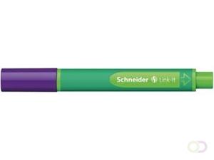 SCHNEIDER SCHNEIDER 192008 Faserschreiber Link-It violett