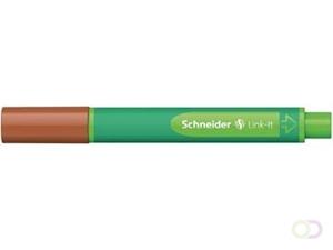 Schneider schrijfstift Link-it, mahoniebruin