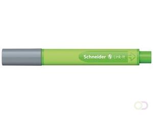 Schneider fineliner Link-it zilvergrijs