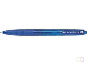 Pilot balpen Super Grip G retractable breed blauw