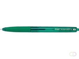 Pilot balpen Super Grip G retractable breed groen