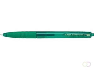 Pilot balpen Super Grip G retractable extra breed groen