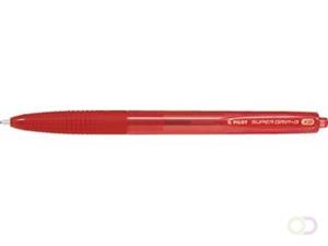 Pilot balpen Super Grip G retractable extra breed rood