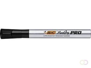 Bic markeerstift Marking Pro, beitelpunt, zwart