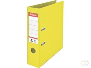 Esselte ordner Colour'Ice No. 1 A4, uit PP, rug van 7,5 cm, geel