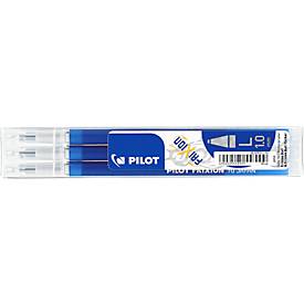 Pilot balpenvulling FriXion Ball /Clicker 10 blauw, set van 3 stuks