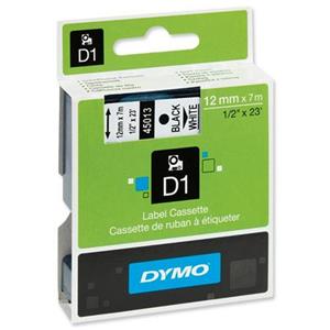 Dymo D1 tape S0720530 (45013) 12mm x 7m