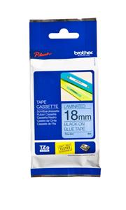 Brother TZe-541 tape zwart op blauw 18mm x 8m (origineel)