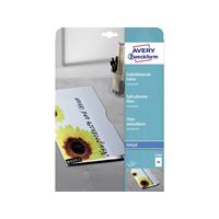 AVERY Avery Zweckform Inkjet Folien, A4, klar, Stärke 0,17 mm