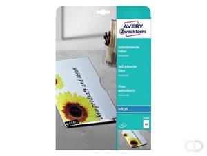 AVERY Avery Zweckform Inkjet Folien, A4, klar, Stärke 0,17 mm