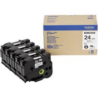 Brother HG-251v5 Tape Zwart op wit (24 mm)