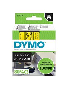 DYMO D1 Schriftbandkassette schwarz/gelb, 9 mm x 7 m