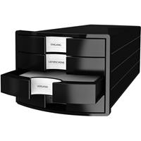 HAN Schubladenbox IMPULS 2.0, 4 Schubladen, schwarz