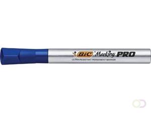 Bic markeerstift Marking Pro, beitelpunt, blauw