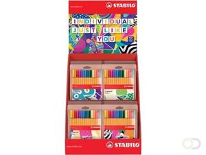 Stabilo fineliner Point 88, Individual Just Like You, display met 30 etuis van 15 stuks