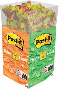 Post-It Notes dumpbin display mix met 96 stuks