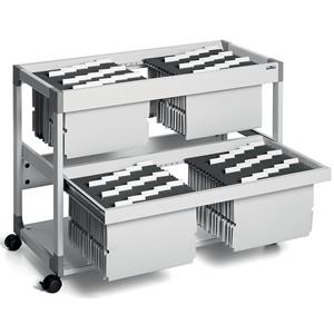 DURABLE Hängemappen-Wagen SYSTEM File Trolley 200 Multi Duo