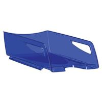 CEP Briefablage Maxi HAPPY, DIN A4, ultramarin