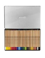 Metal box with 36 REMBRANDT AQUARELL Colouring Pencils asst'd