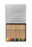 Metal box with 24 REMBRANDT AQUARELL Colouring Pencils asst'd