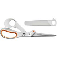 Fiskars stofschaar softgrip rechtshandig 24cm wit