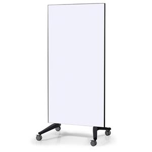 LegaMaster Mobiel glassboard dubbelzijdig - 90 x 175 cm - Wit