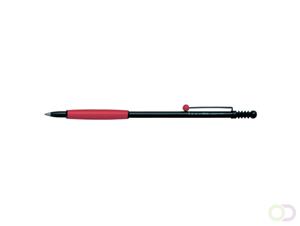 Tombow Balpen ZOOM 707, zwart/rot