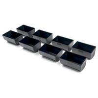 Safescan muntbakjes voor kassalades serie 4141, zwart, set van 8 stuks