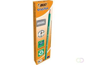 Bic Ecolutions Potlood ECOlutions Evolution 650. HB. excl. gumtop (pak 12 stuks)