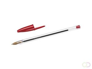 Bic Balpen  Cristal rood medium