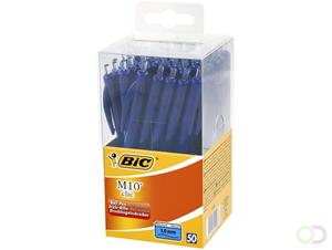 Bic Balpen  M10 Tubo 50 blauw medium