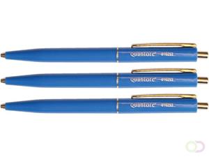 Quantore 50x Navulbare  balpen blauw medium