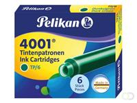 Pelikan Inktpatroon  4001 donkergroen