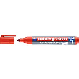 Edding Whiteboard marker 360 1.5 - 3 mm. rood (pak 10 stuks)