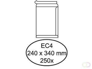 Hermes Envelop  akte EC4 240x340mm zelfklevend wit 250stuks