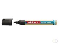 Viltstift edding 31 Eco voor flipover rond 1.5-3mm zwart