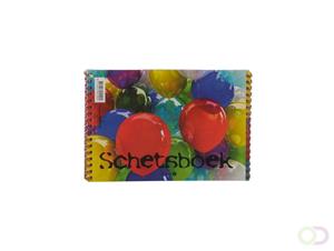 Papyrus Schetsboek ballon 148x210 10st