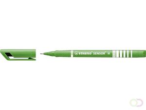 Stabilo Fineliner  Sensor 187/43 lichtgroen