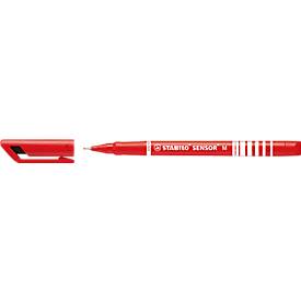 Stabilo Fineliner  Sensor 187/40 rood