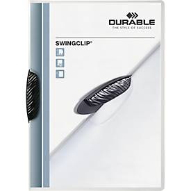 Durable Klemmap Swingclip 1 - 30 vel. zwart (pak 25 stuks)