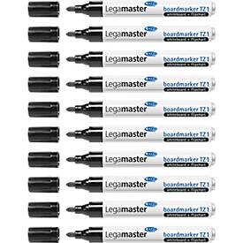 Edding Viltstift Legamaster TZ1 whiteboard rond zwart 1.5-3mm