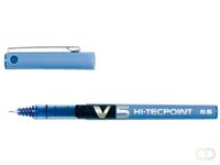 Rolschrijver Hi-Tecpoint V5 0.3 mm. blauw (pak 12 stuks)