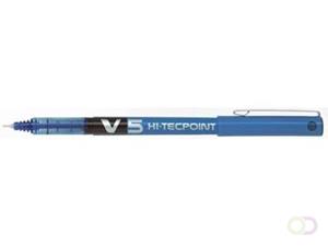 Rolschrijver Hi-Tecpoint V5 0.3 mm. blauw (pak 12 stuks)