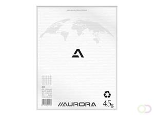 Aurora Kladblok  210x270mm ruit 5x5mm 200vel