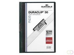 25 DURABLE Klemmhefter DURACLIP  dunkelgrün
