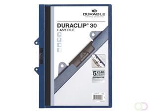 DURABLE Klemmhefter DURACLIP EASY FILE, DIN A4, dunkelblau